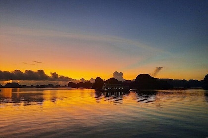 From Cat Ba: Sunset Views, Bioluminescent Plankton Night Kayaking