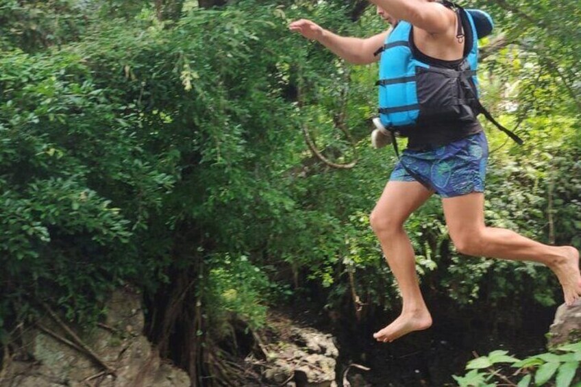 White Water Rafting Adventure and Waterfall Lombok Tour