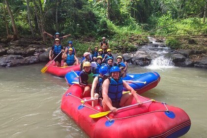 Lombok Rafting Adventure and Benang Kelambu Waterfall Tour