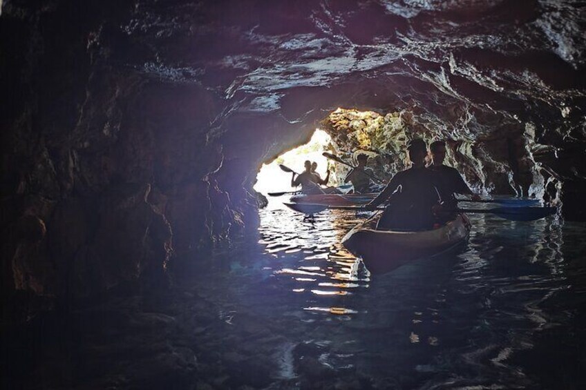Pula Cave Kayak Tour Snorkeling and Island Hopping