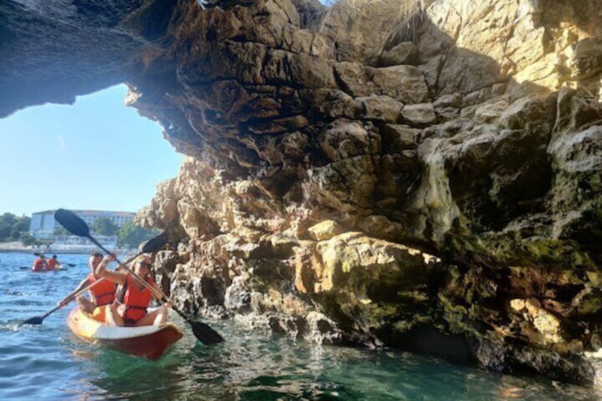 Pula Cave Kayak Tour Snorkeling and Island Hopping