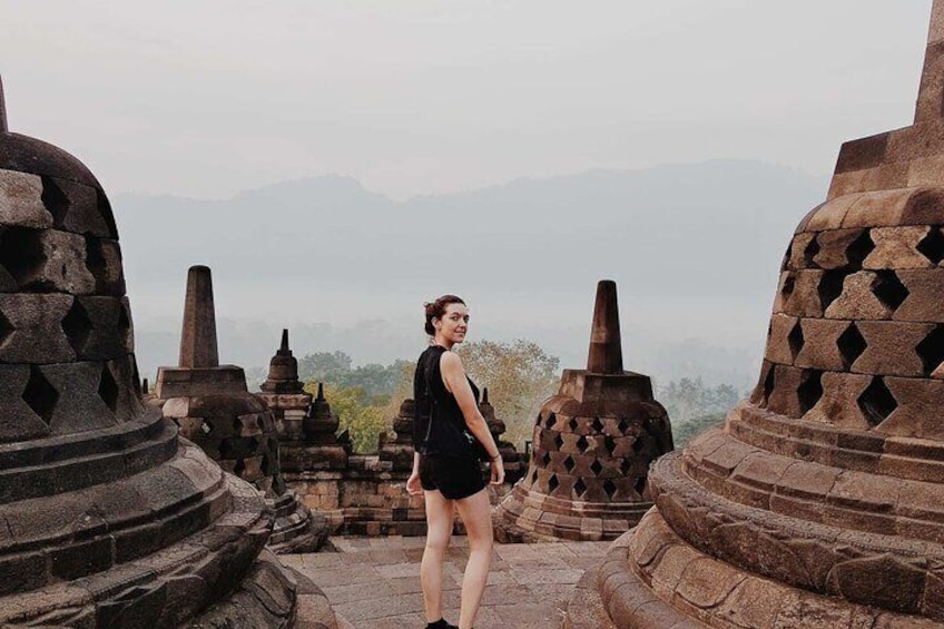 Borobudur climb up