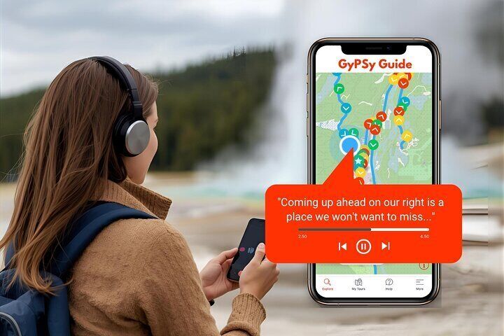 Self Guided Audio Walking Tour of Old Faithful Geyser Basin