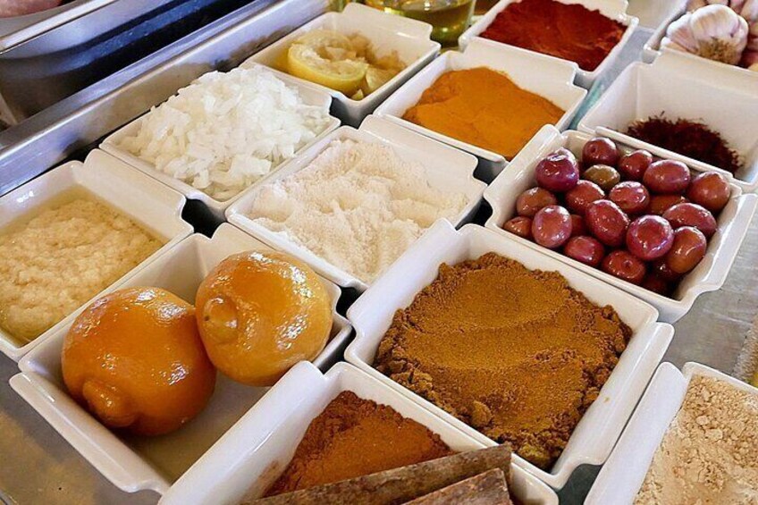 Souk and Cook Moroccan Dishes with Meal Included