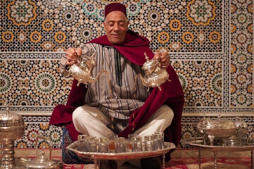 Moroccan Royal Dinner and Cultural Storytelling with Transfer