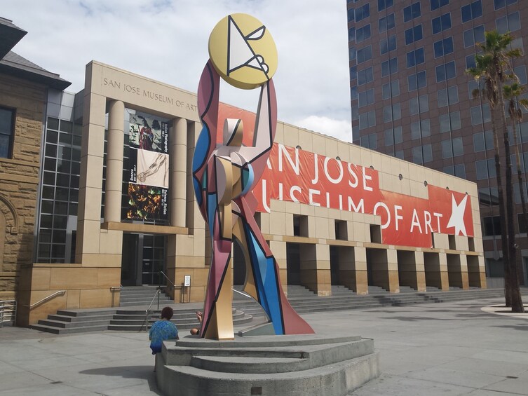 Show item 1 of 10. Outside the San Jose Museum of Art