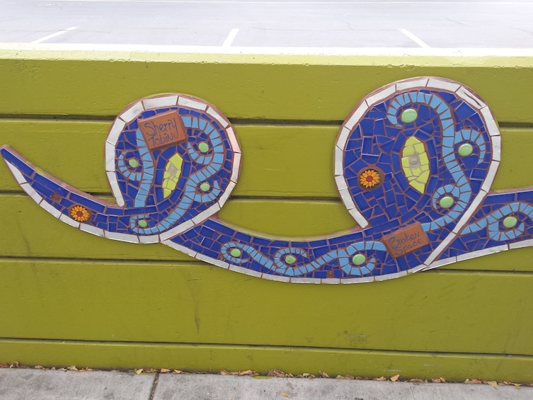 Show item 4 of 10. Close view of a motif in San Jose
