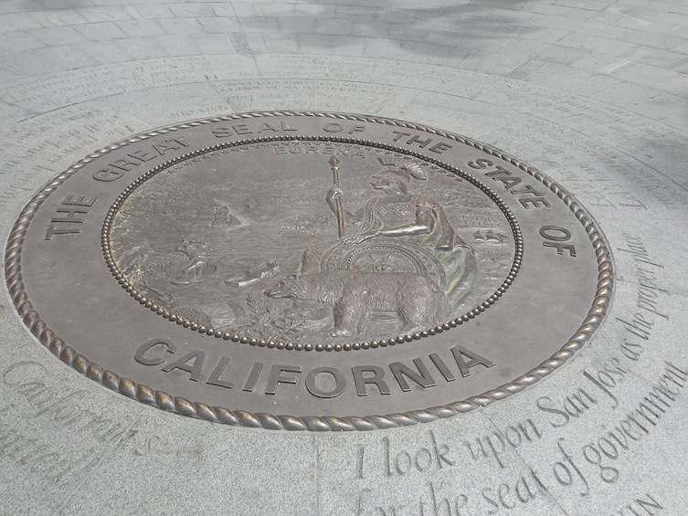 Show item 5 of 10. The Great Seal of the State of California