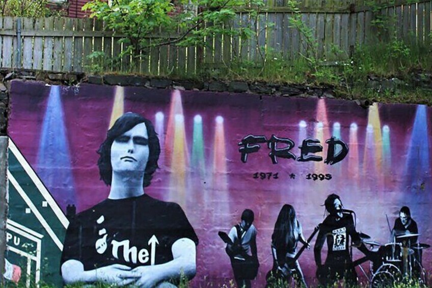 Fred's Mural St Johns Canada