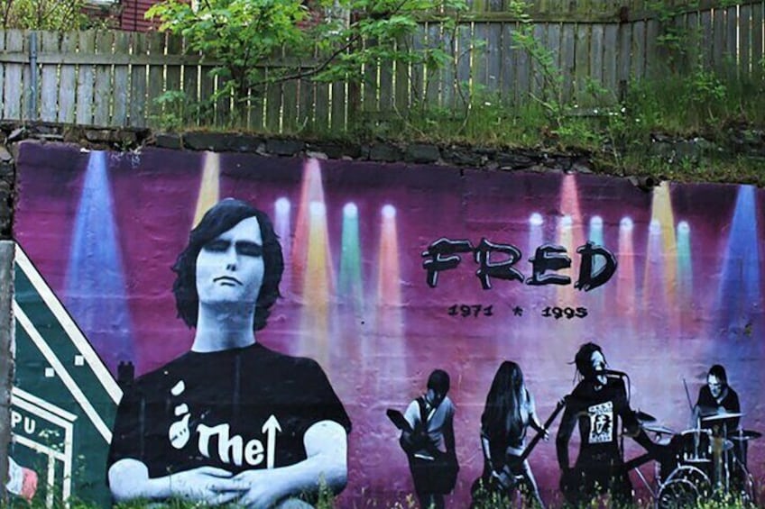 Fred's Mural St Johns Canada