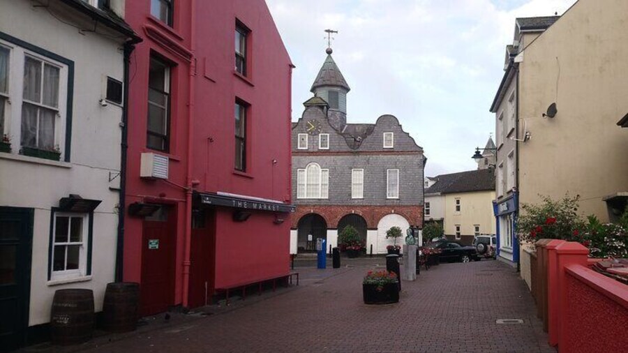 Kinsale Town, pedestrian area.