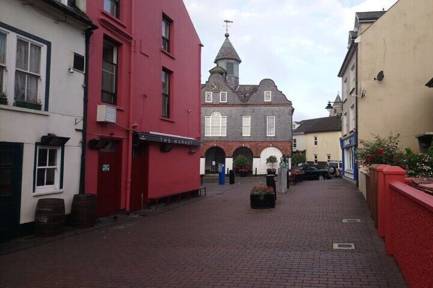 Kinsale Town, pedestrian area.