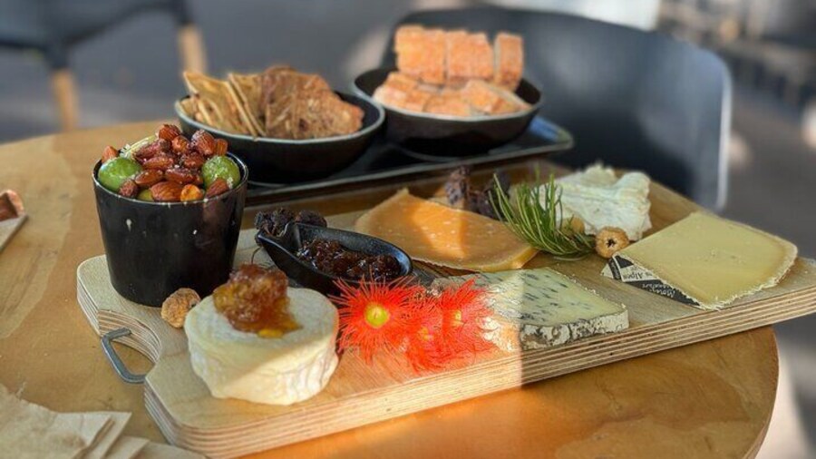 Cheese board in lovely Healesville