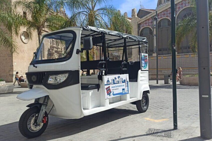 Private TukTuk Tour 2 Hours of Valencia