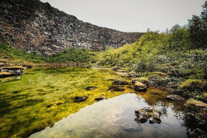 Asbyrgi canyon