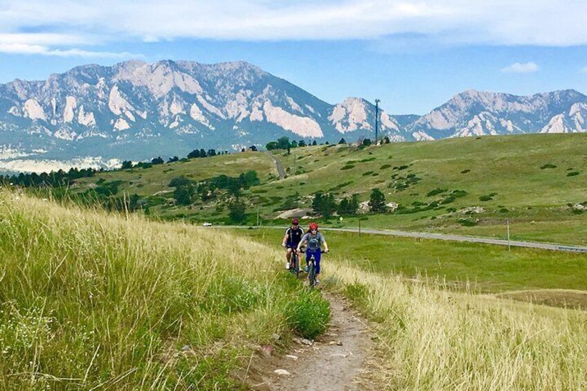 Experience Boulder by Mountain Bike