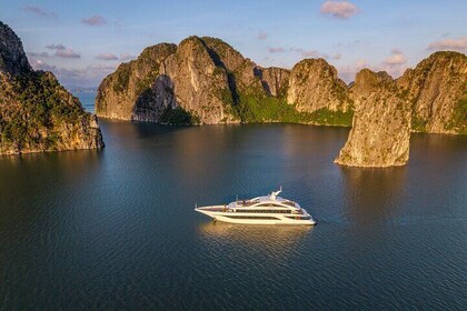 5-Star Leona Day Cruise in Halong Bay: Scenic Views & Kayaking