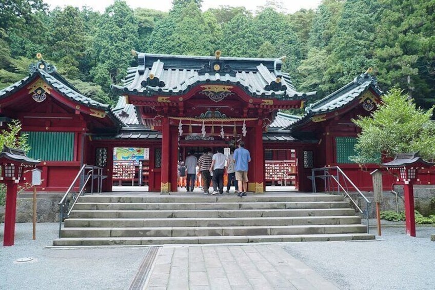 Hakone historical temple