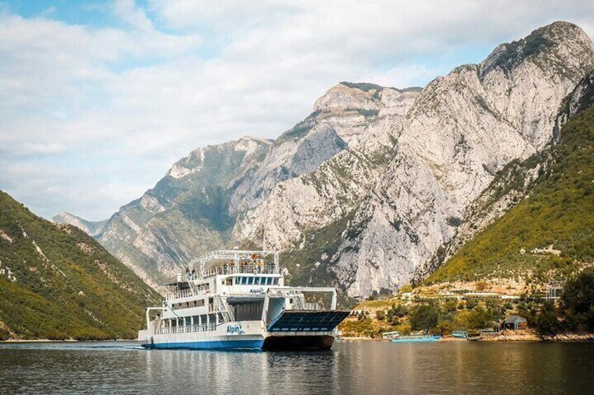 Komani Lake Ferry 