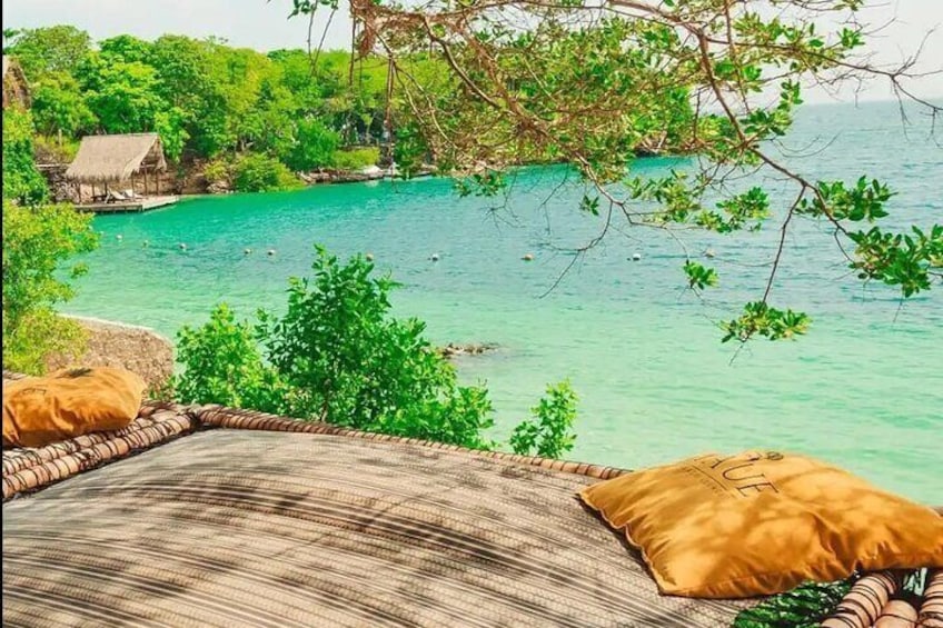 Full Day Private Island Paue Beach Club with Full Feed