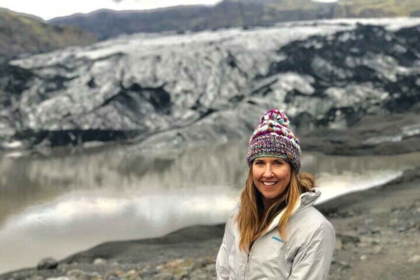 Glacier Solheimajokull, South Coast Tour