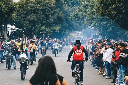 Barrio Antioquia After Dark Motorbike Stunts and Street Culture