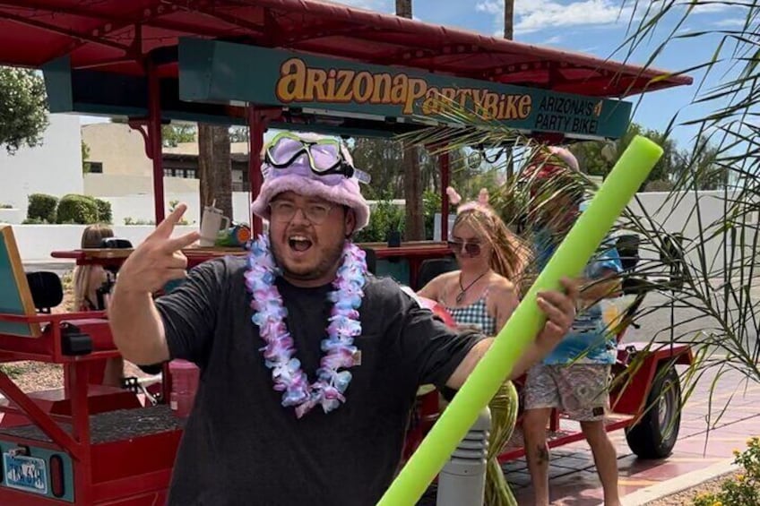 Old Town Scottsdale Party Bike Bar Crawl and Pool Party