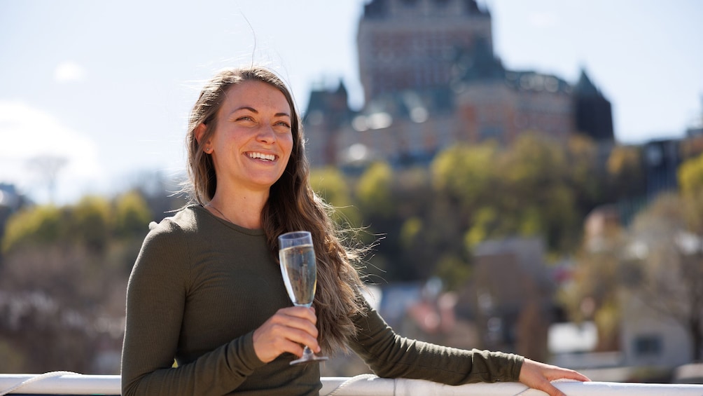 From Montreal: Quebec City Trip with Cruise & Montmorency Falls