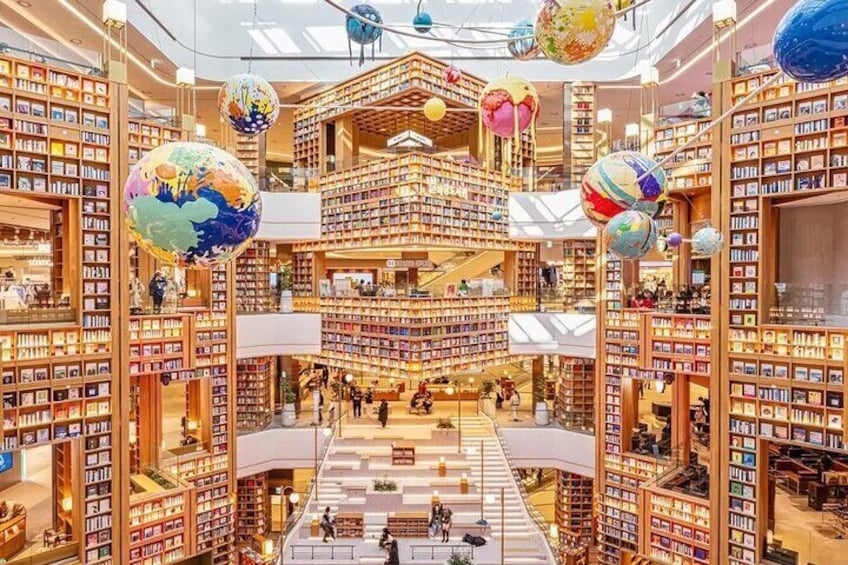 Suwon Hwaseong Gwangmyeong Cave Starfield Library from Seoul