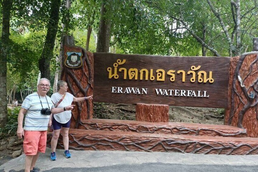 Kanchanaburi Erawan Waterfall Elephant Care and Railway Museum
