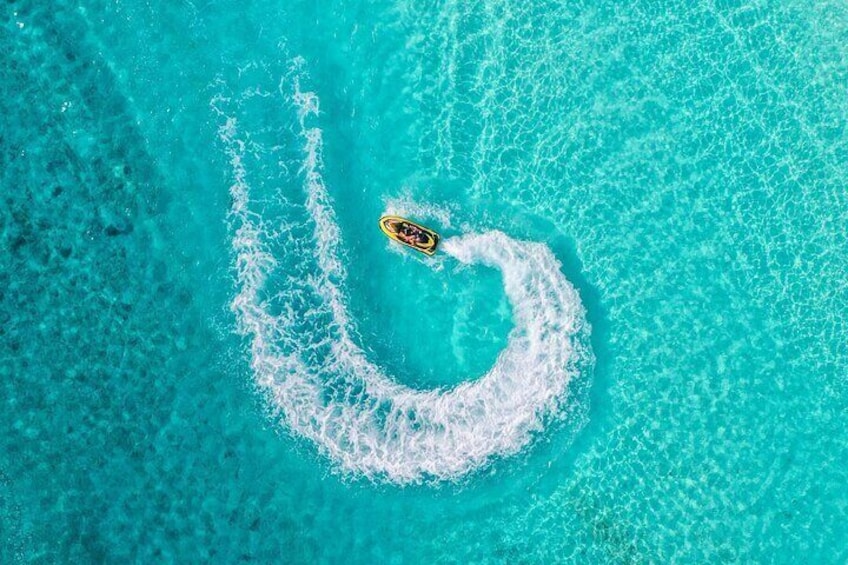 Doha Self Ride Jet Ski Experience with pickup and drop off