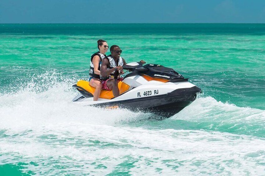 Doha Self Ride Jet Ski Experience with pickup and drop off