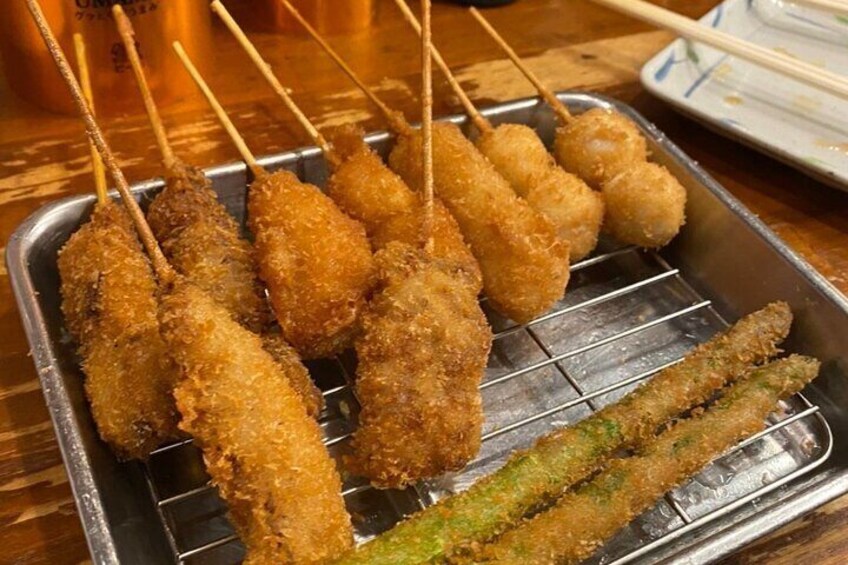 Osaka Kyoto and Nara Nightlife with Local Food