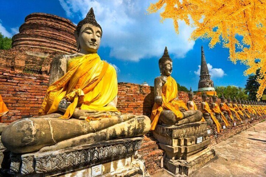 Best of Ayutthaya 5 UNESCO Temple Group Tour 