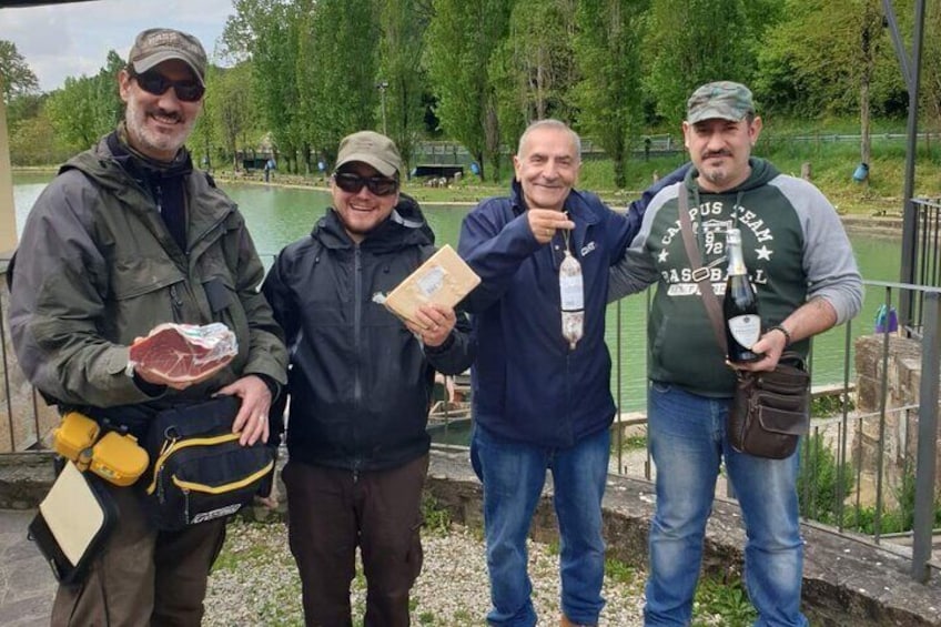Fishing and Food and Wine Tour in Tuscany