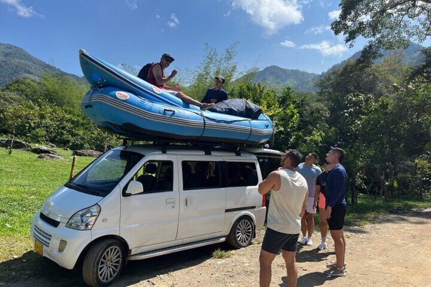 Fun Rafting Adventure and Wonderful Landscapes in Medellin