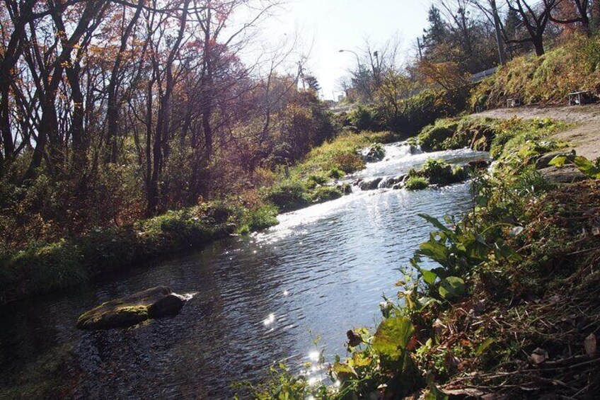 This is a fishing spot that holds traditional and original Japanese scenery.
