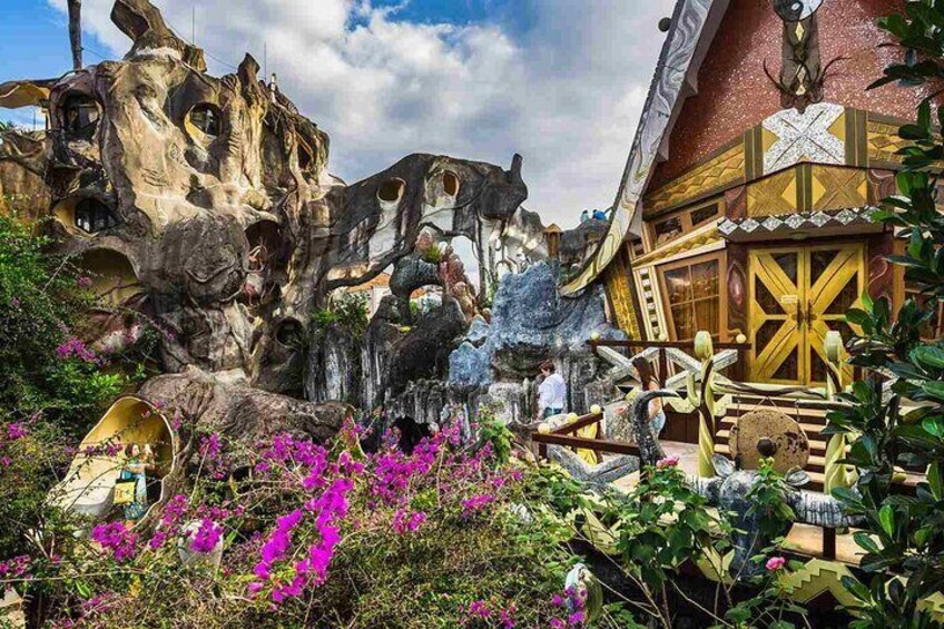 Full Day Langbiang, Crazy House & Datanla Falls Tour in Da Lat