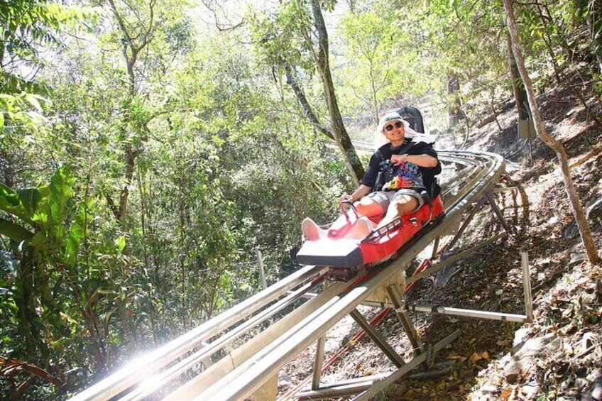 Full Day Langbiang, Crazy House & Datanla Falls Tour in Da Lat
