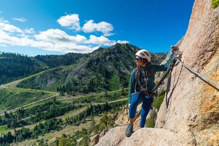 Via Ferrata Adventure in North Lake Tahoe 