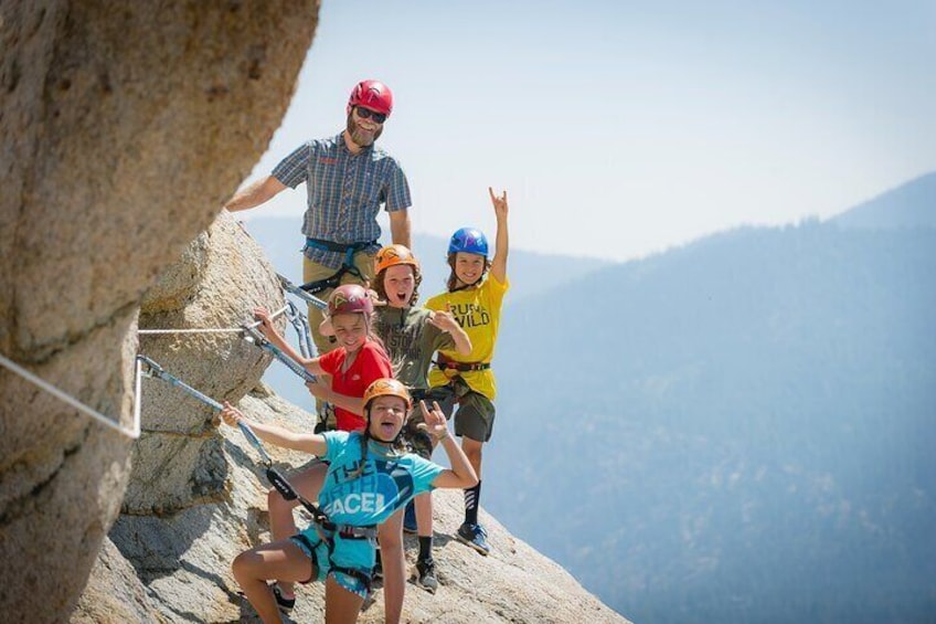 Via Ferrata Adventure in North Lake Tahoe