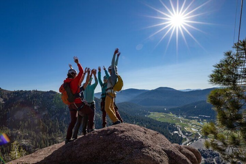 Via Ferrata Adventure in North Lake Tahoe 