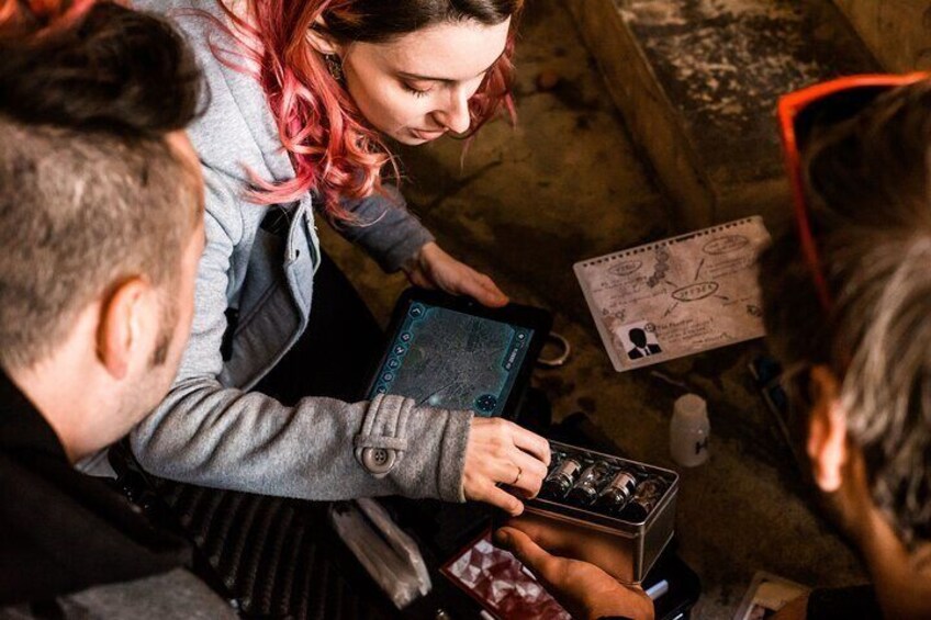 Outdoor Augmented Reality Escape Room in Centennial Olympic Park