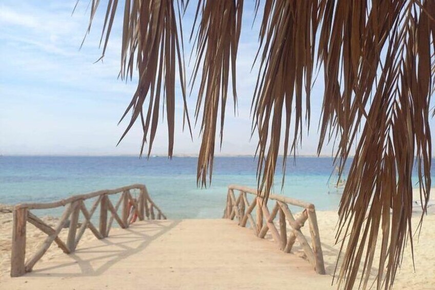 Unwind on soft sandy beaches and soak up the Egyptian sunshine.