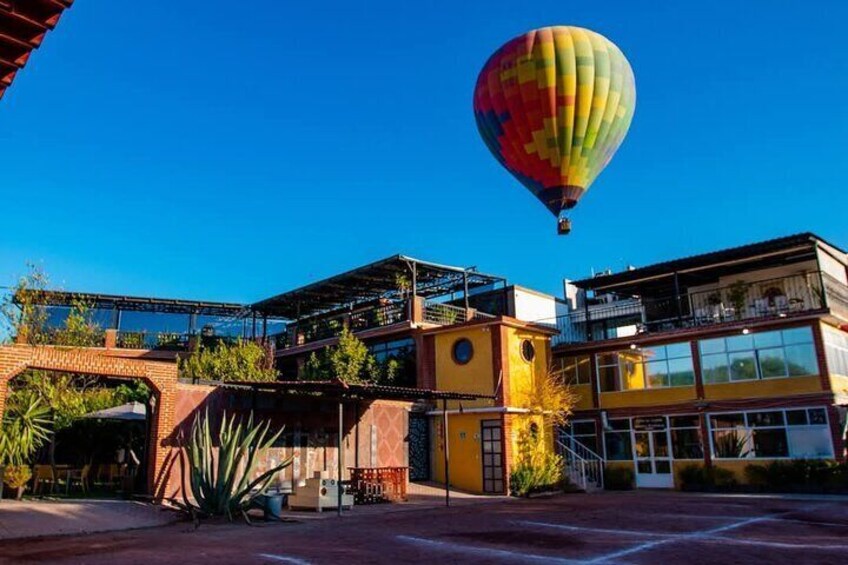 Balloon Flight Breakfast in Cave or Buffet, Brewery