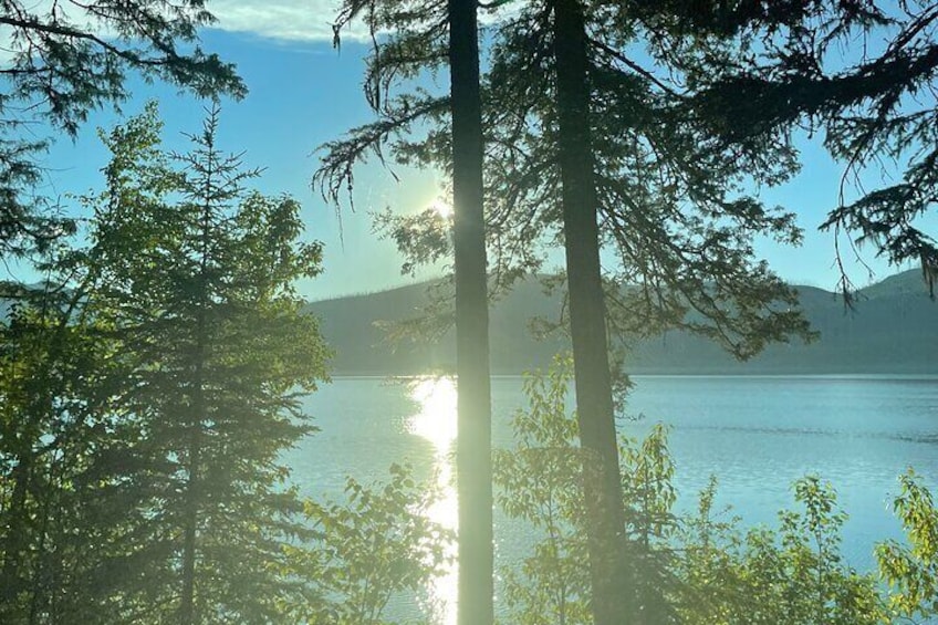 Sun Kissed Lake McDonald from Going-to-the-Sun Road