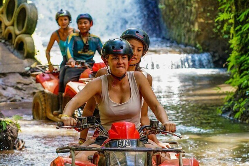 Combo Bali ATV Quad Bike - Ayung River Rafting with All-inclusive