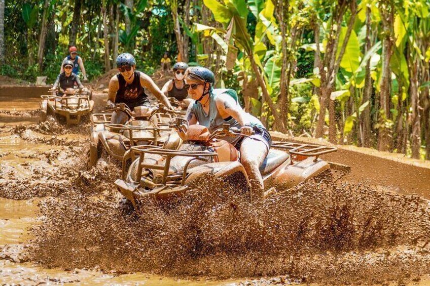 Combo Bali ATV Quad Bike - Ayung River Rafting with All-inclusive
