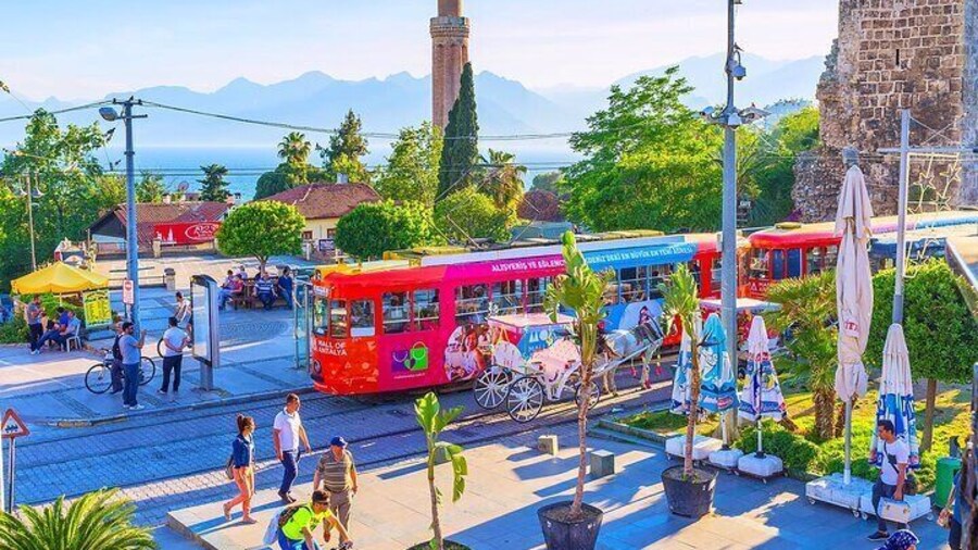 Antalya Tour Cable Car Scenic Boat Trip and Waterfall