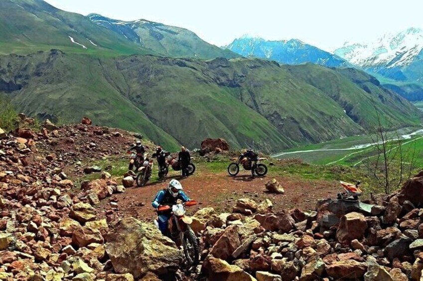 Enduro and Adventure Bike Tours in Georgia